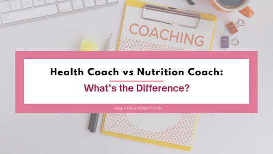 find out what is the difference between health coach and nutritionist