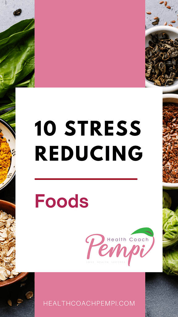 10 stress-reducing foods to manage stress-eating cover image